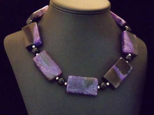 #886-Purpleblackagate,onyx,sterling,19inwith4inext. (2)