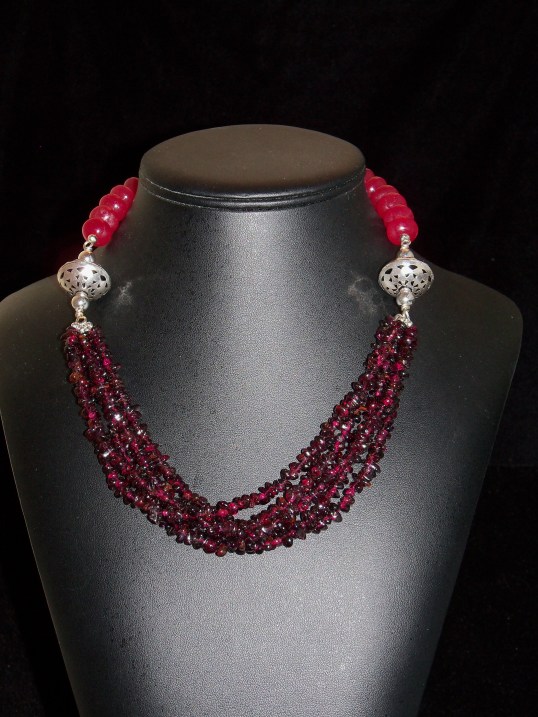 #897Sterling,RaspberryQuartz,Garnet